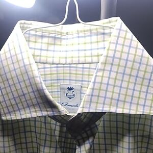 Men's Checkered Button-Down Shirt